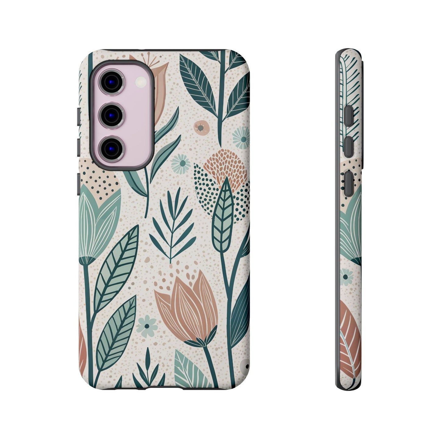 Swedish Inspired Floral Design Samsung Phone Case