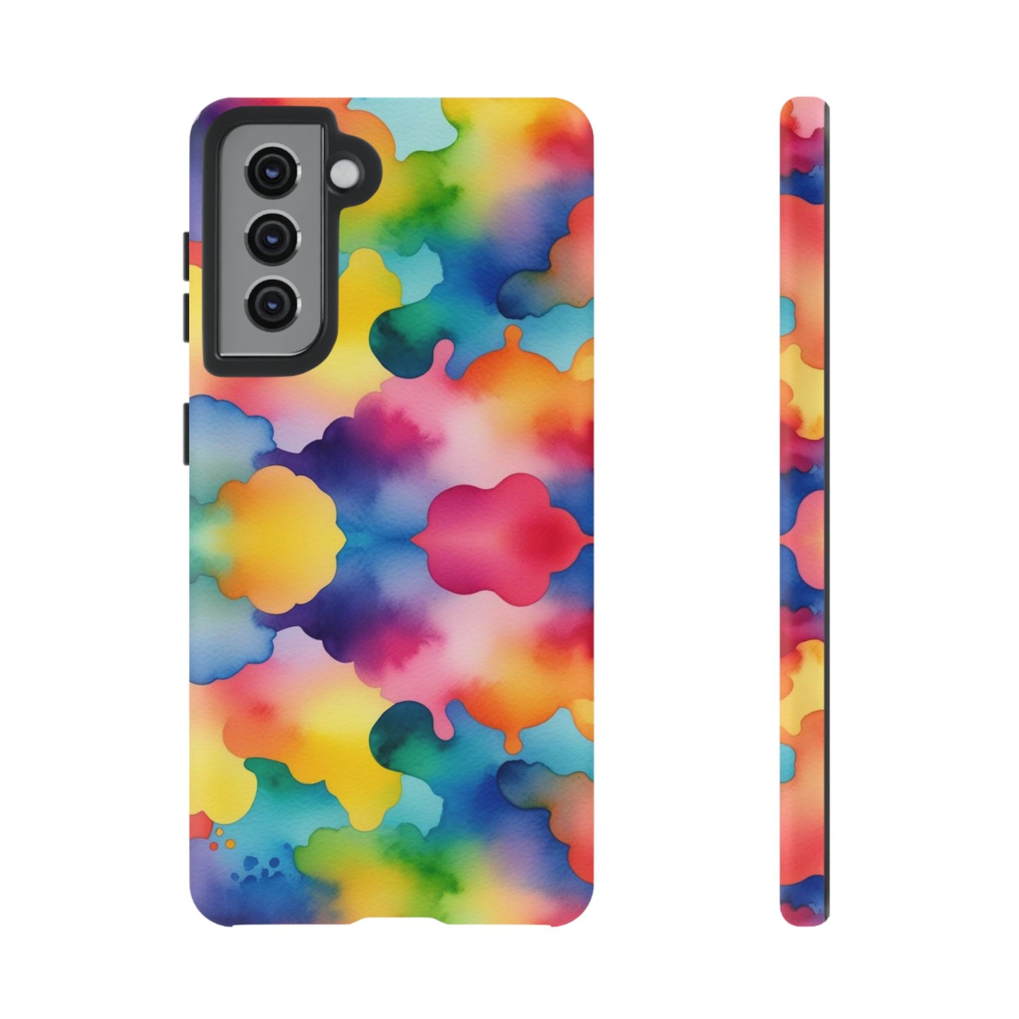 Rainbow Watercolor Samsung Tough Case