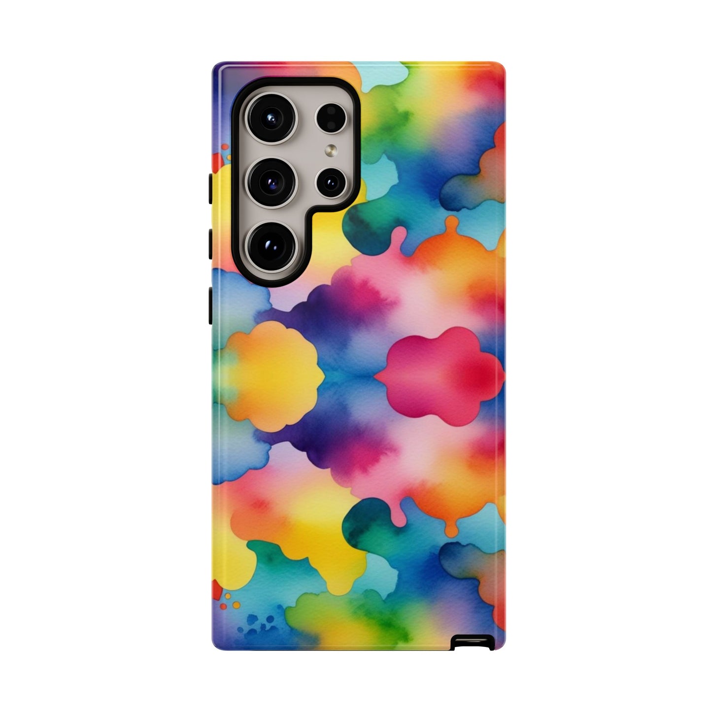 Rainbow Watercolor Samsung Tough Case