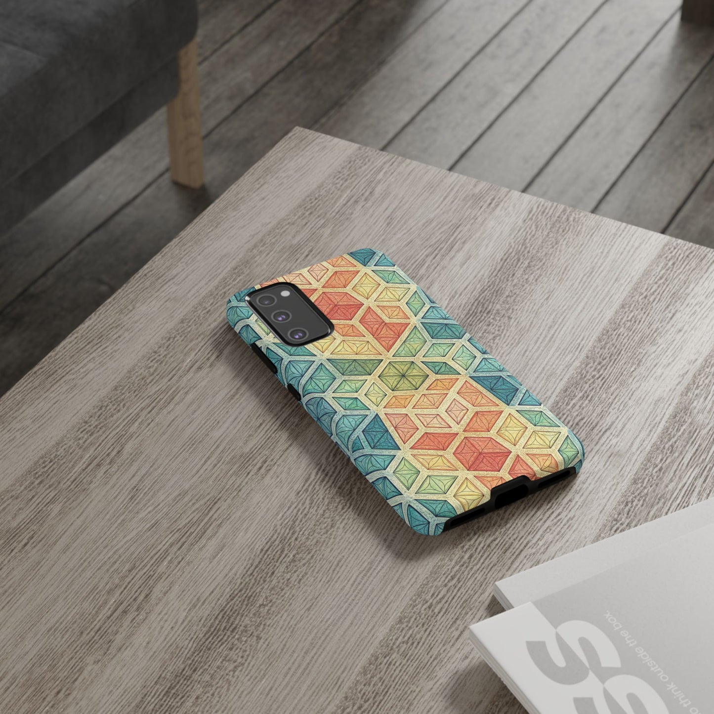 Colorful Fractal Samsung Tough Cases