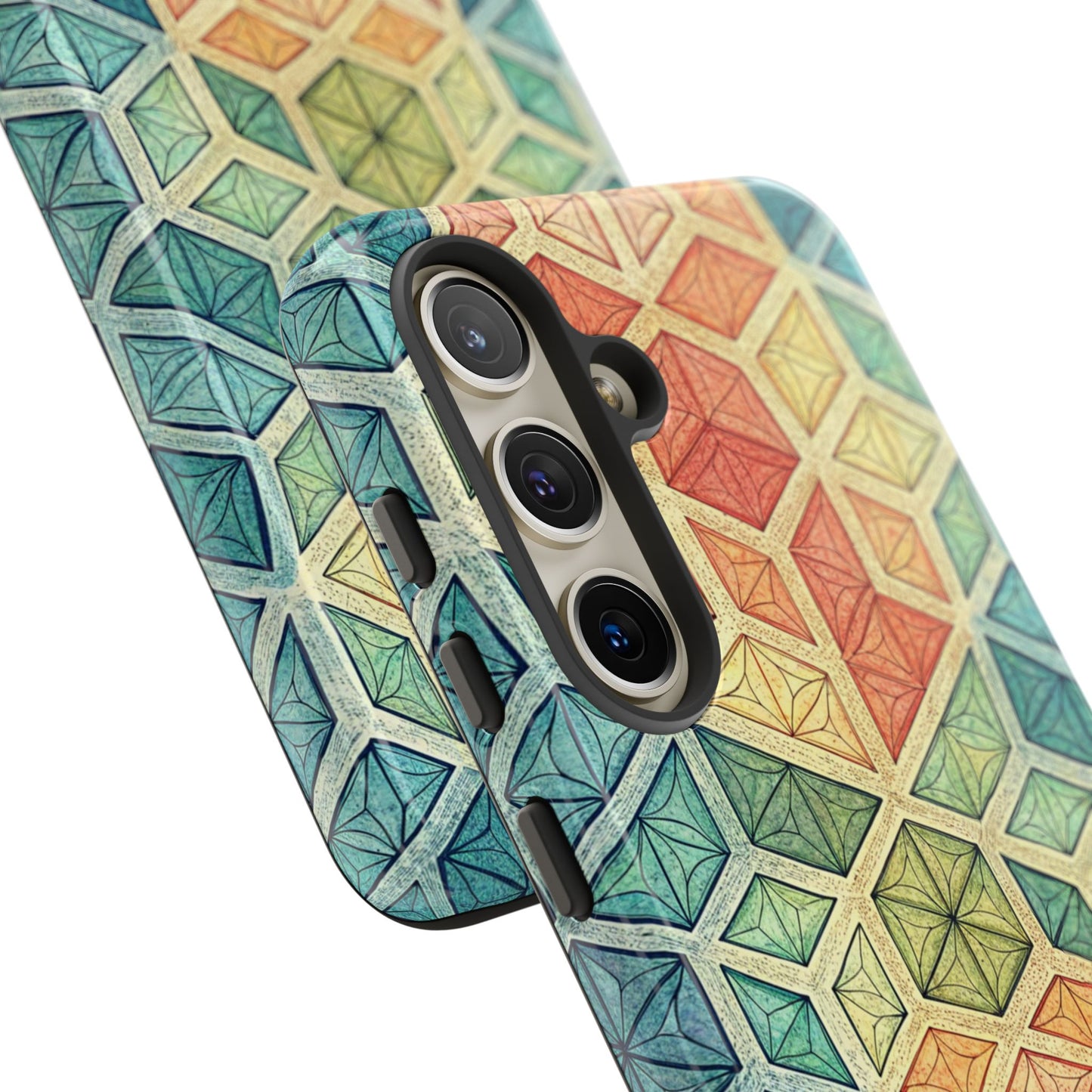 Colorful Fractal Samsung Tough Cases