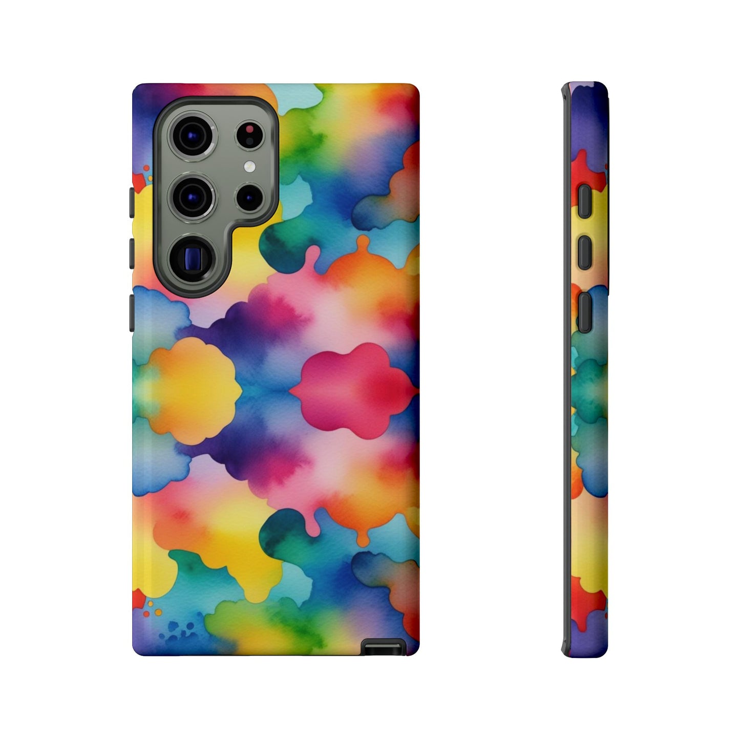 Rainbow Watercolor Samsung Tough Case
