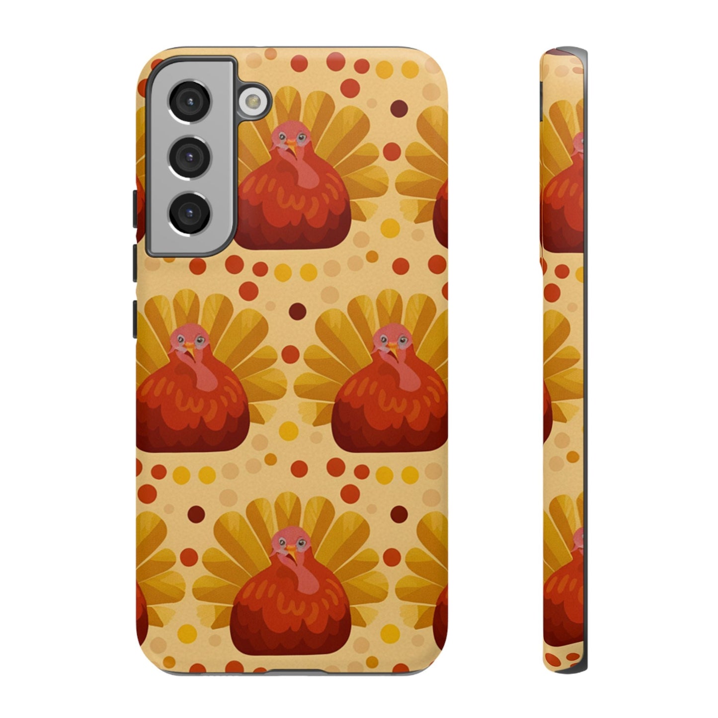 Turkey Samsung phone case with festive turkey design and durable dual-layer protection for Samsung Galaxy phones