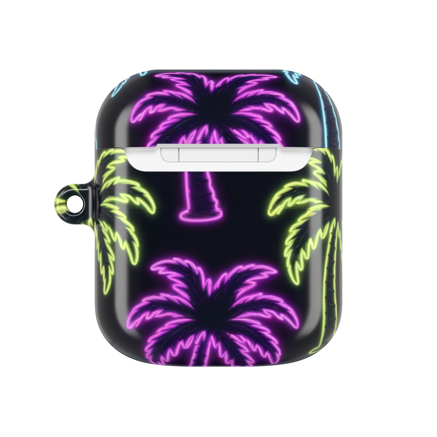Neon Palm Trees AirPod Case