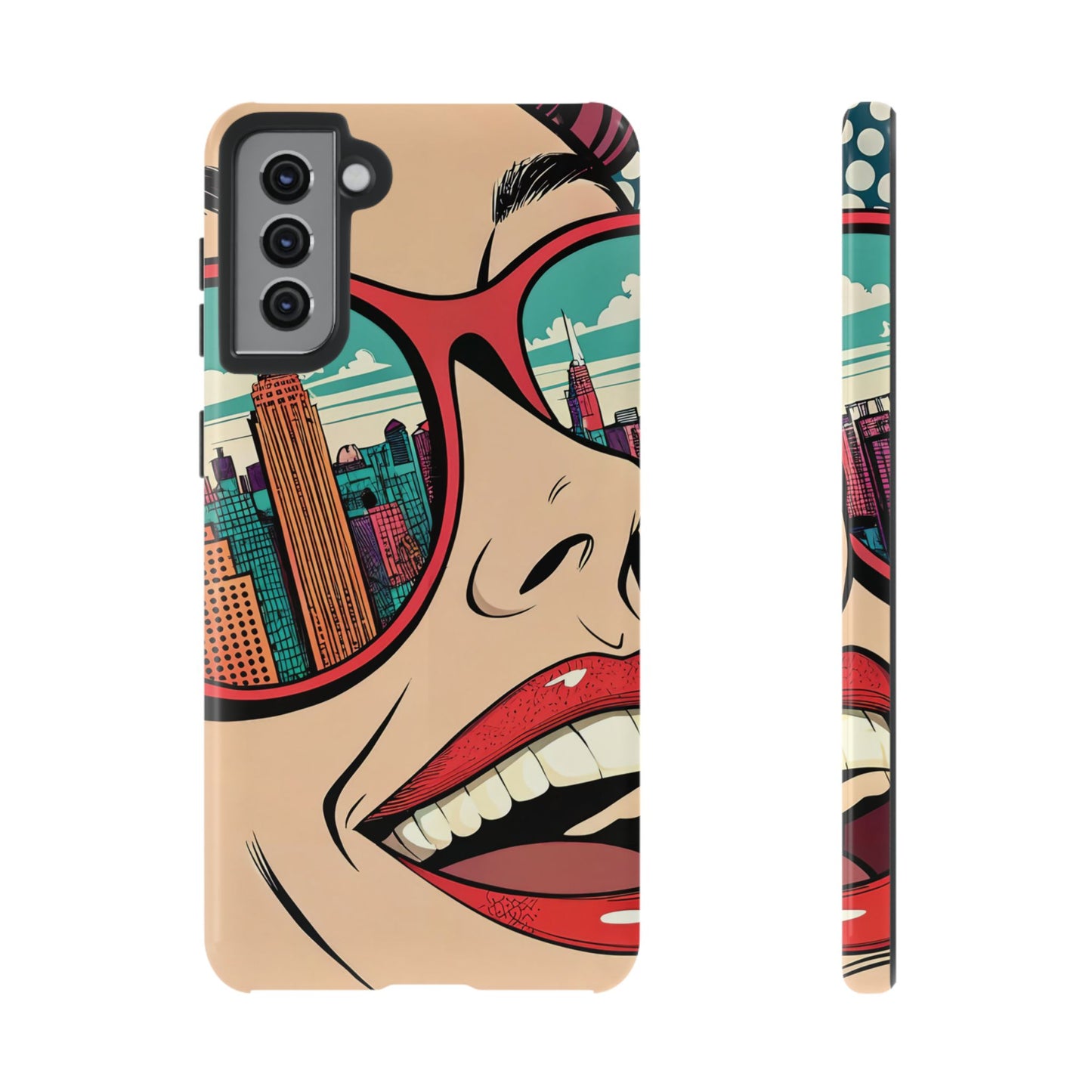 City View Pop Art Samsung Phone Case