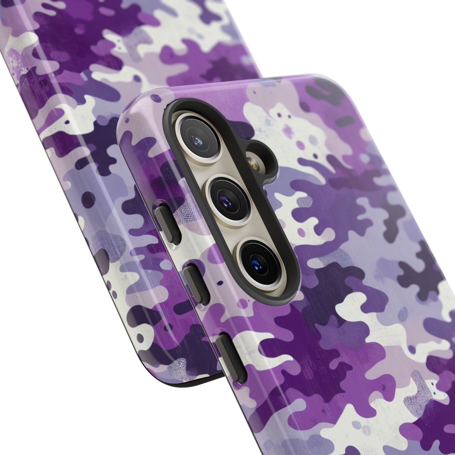 Purple Camouflage Samsung Phone Case