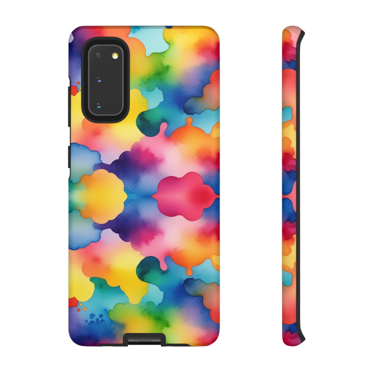 Rainbow Watercolor Samsung Tough Case