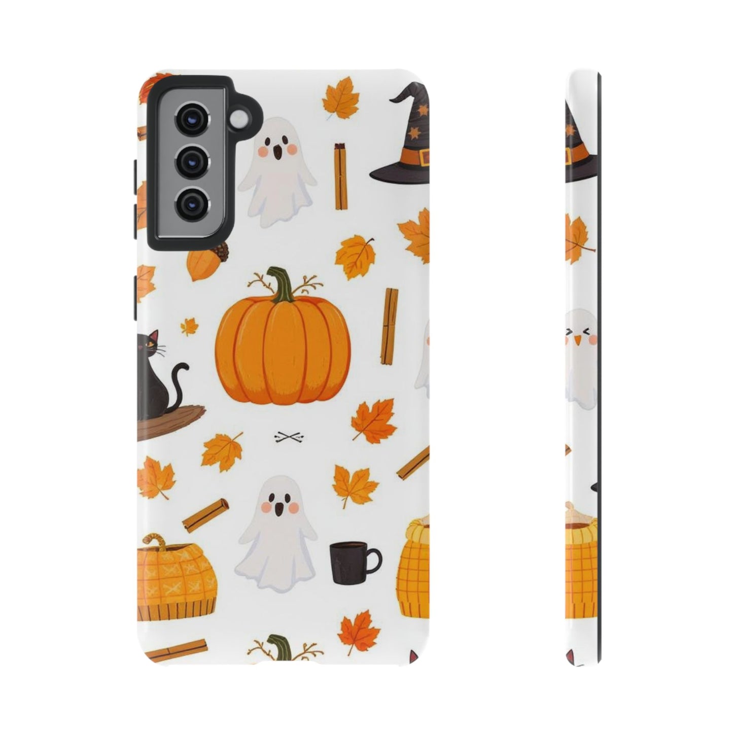 Pumpkins and Ghosts Samsung Tough Cases