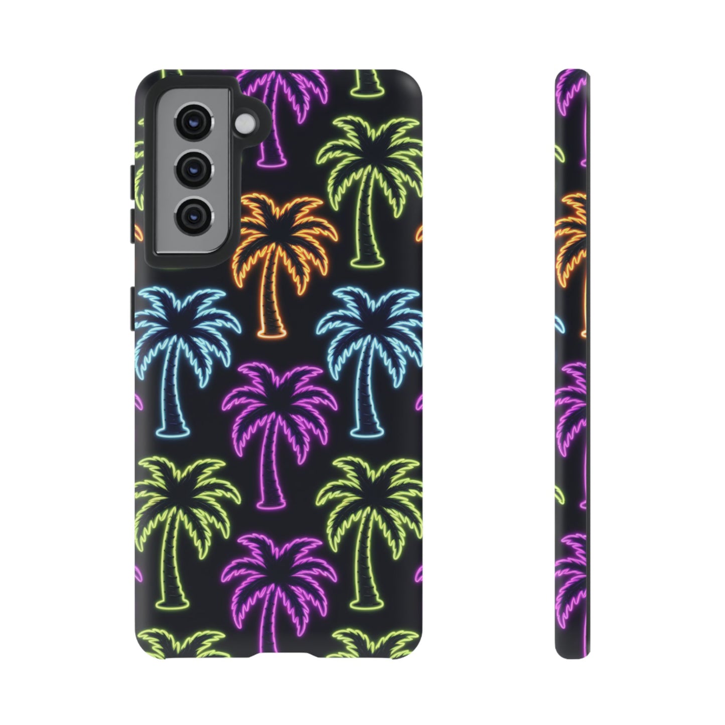 Neon Palm Trees Phone Case