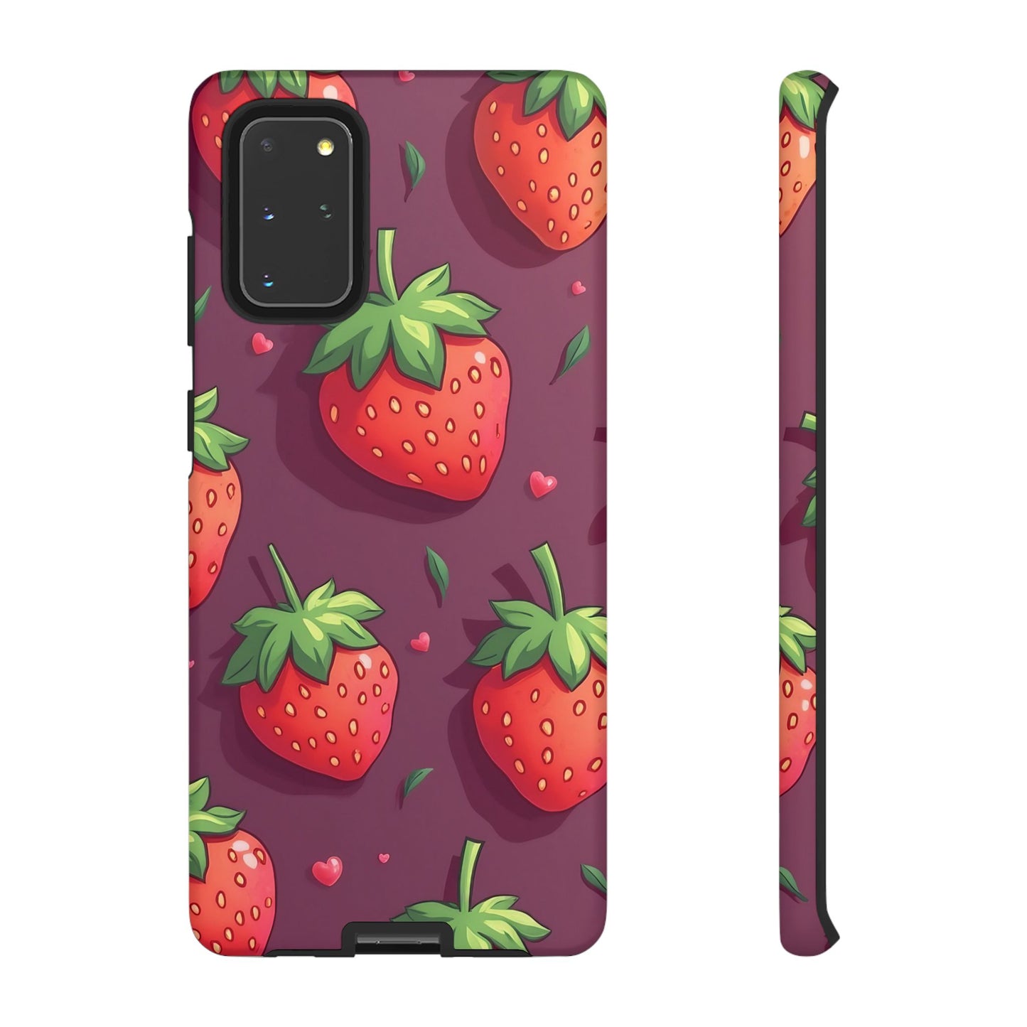 Strawberry Design Samsung Tough Phone Case