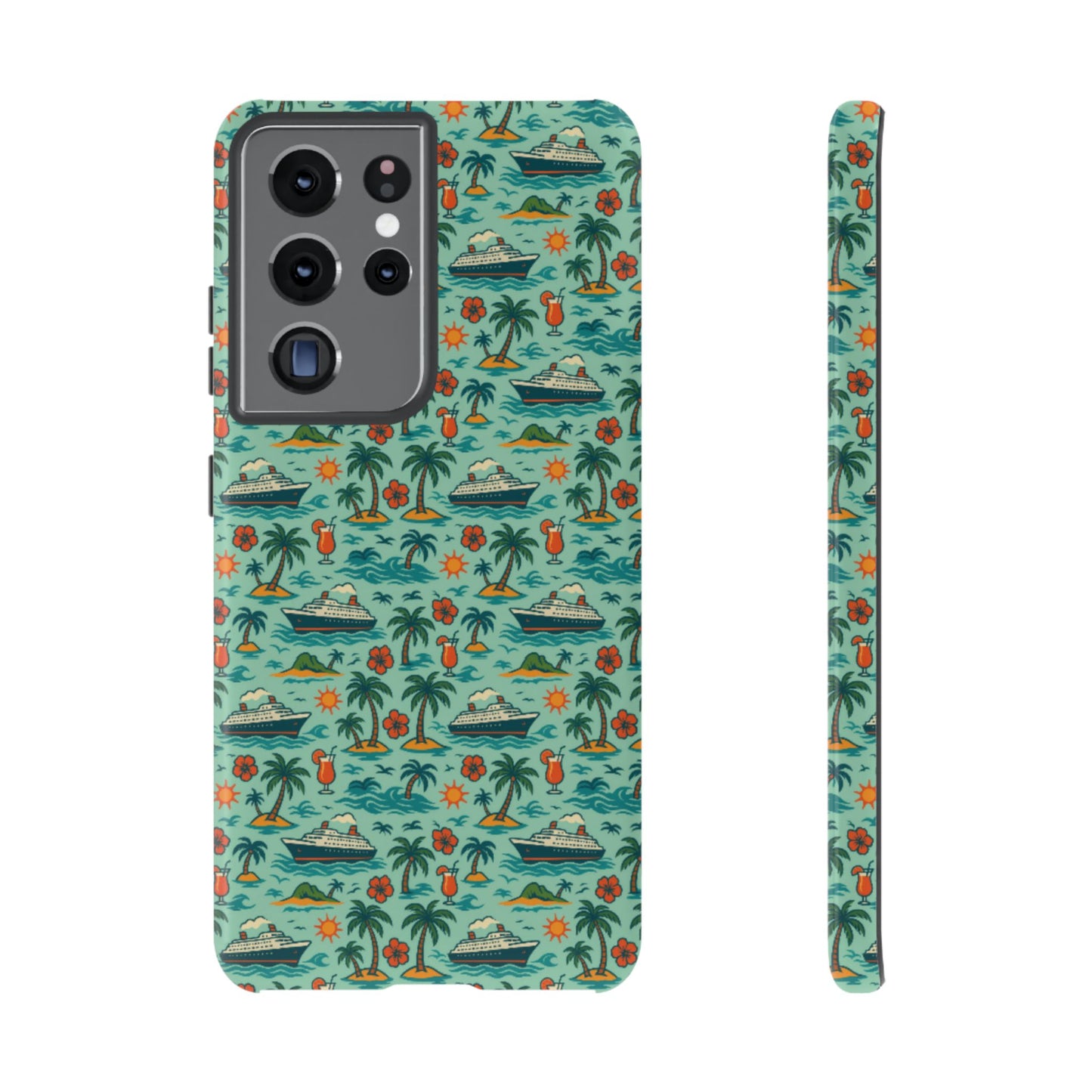 Tropical Cruise Design Samsung Phone Case