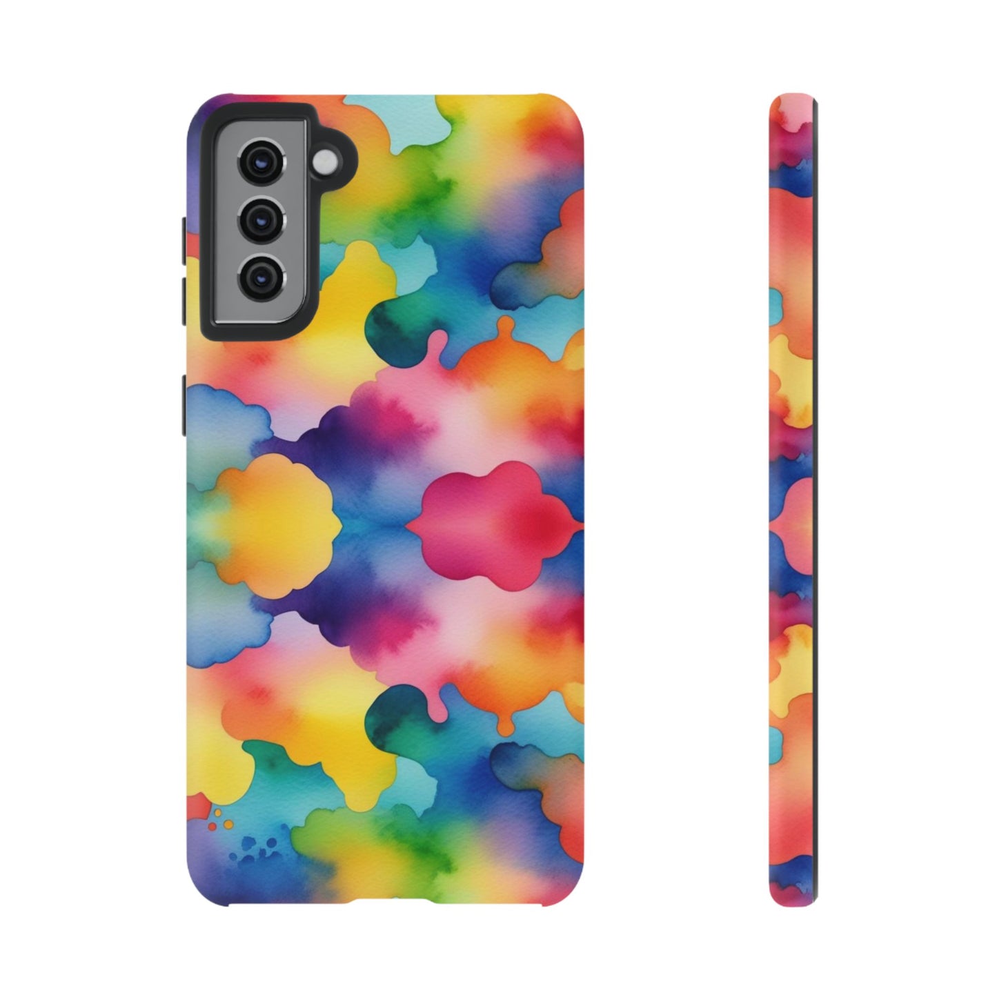 Rainbow Watercolor Samsung Tough Case
