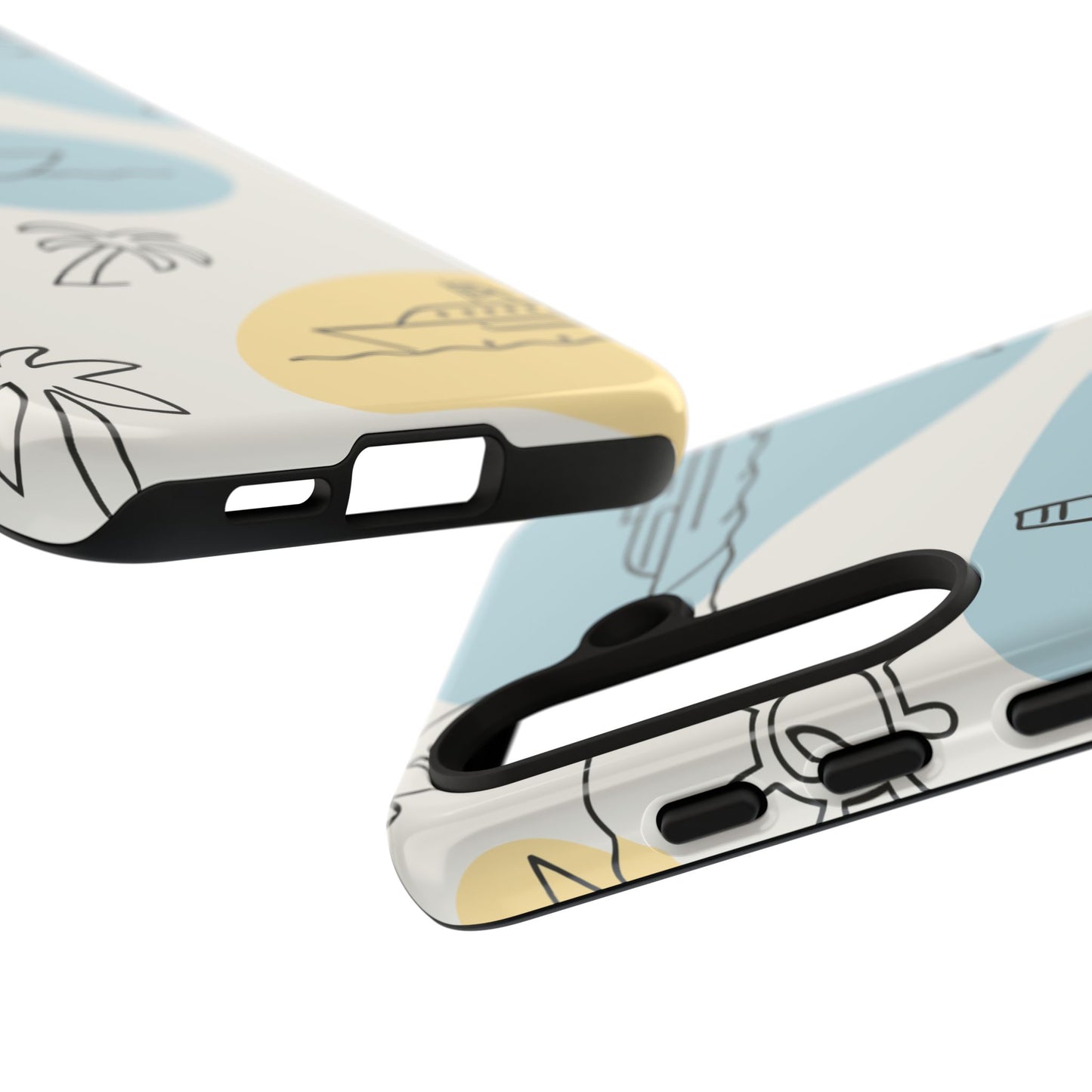 Retro Cruise Vacation Samsung Tough Phone Case