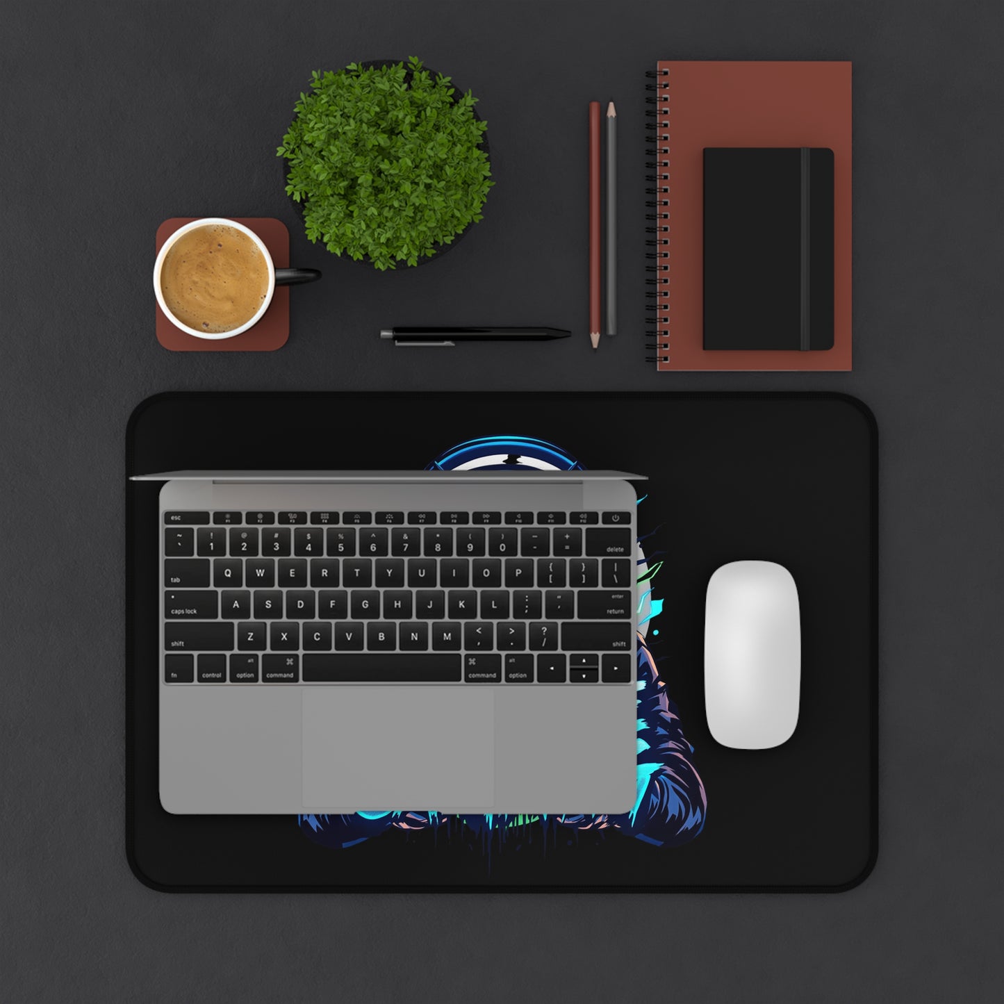 Desk Mat - Just Here Camping Desk Mat