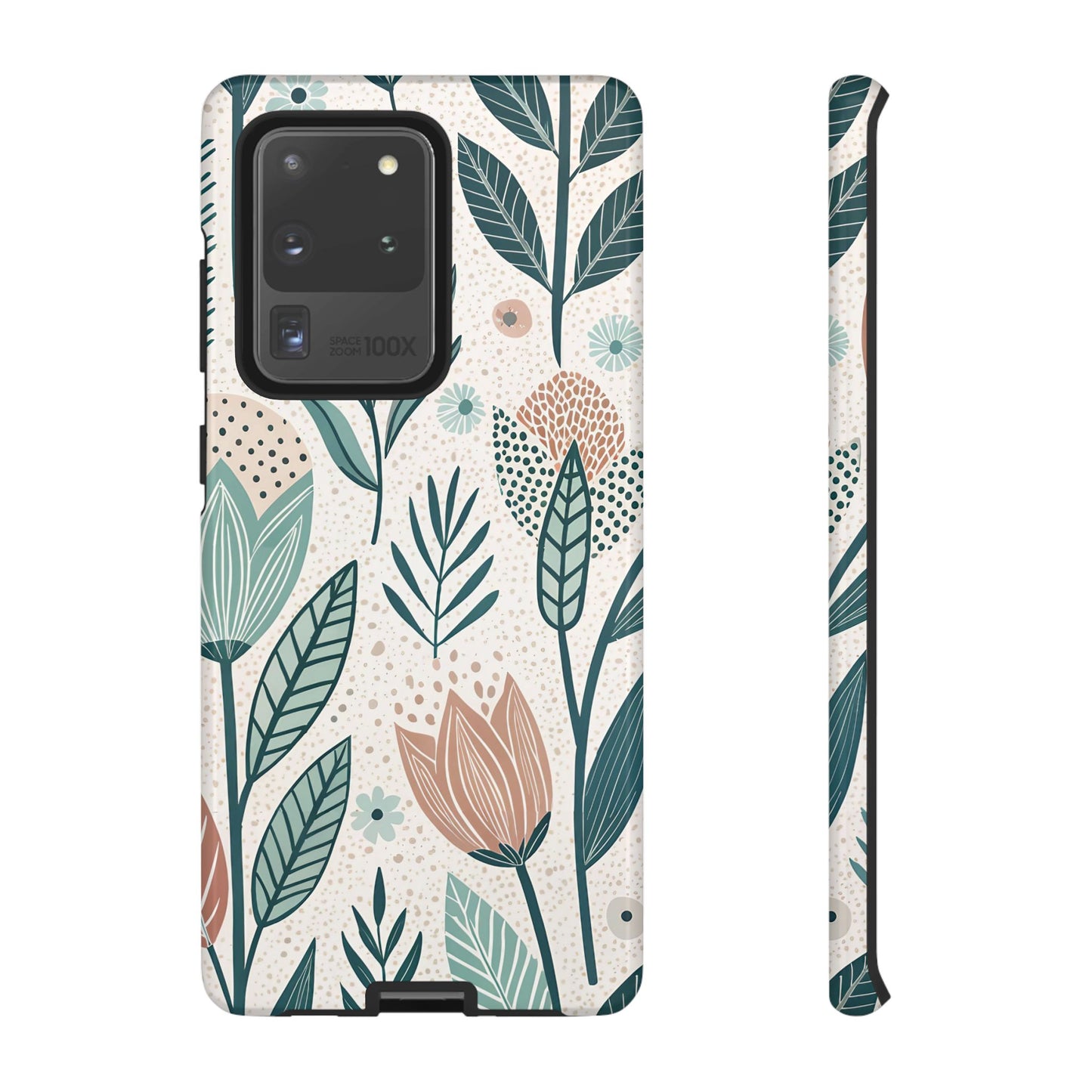 Swedish Inspired Floral Design Samsung Phone Case