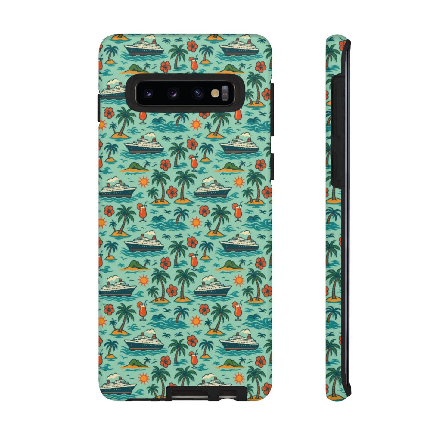 Tropical Cruise Design Samsung Phone Case