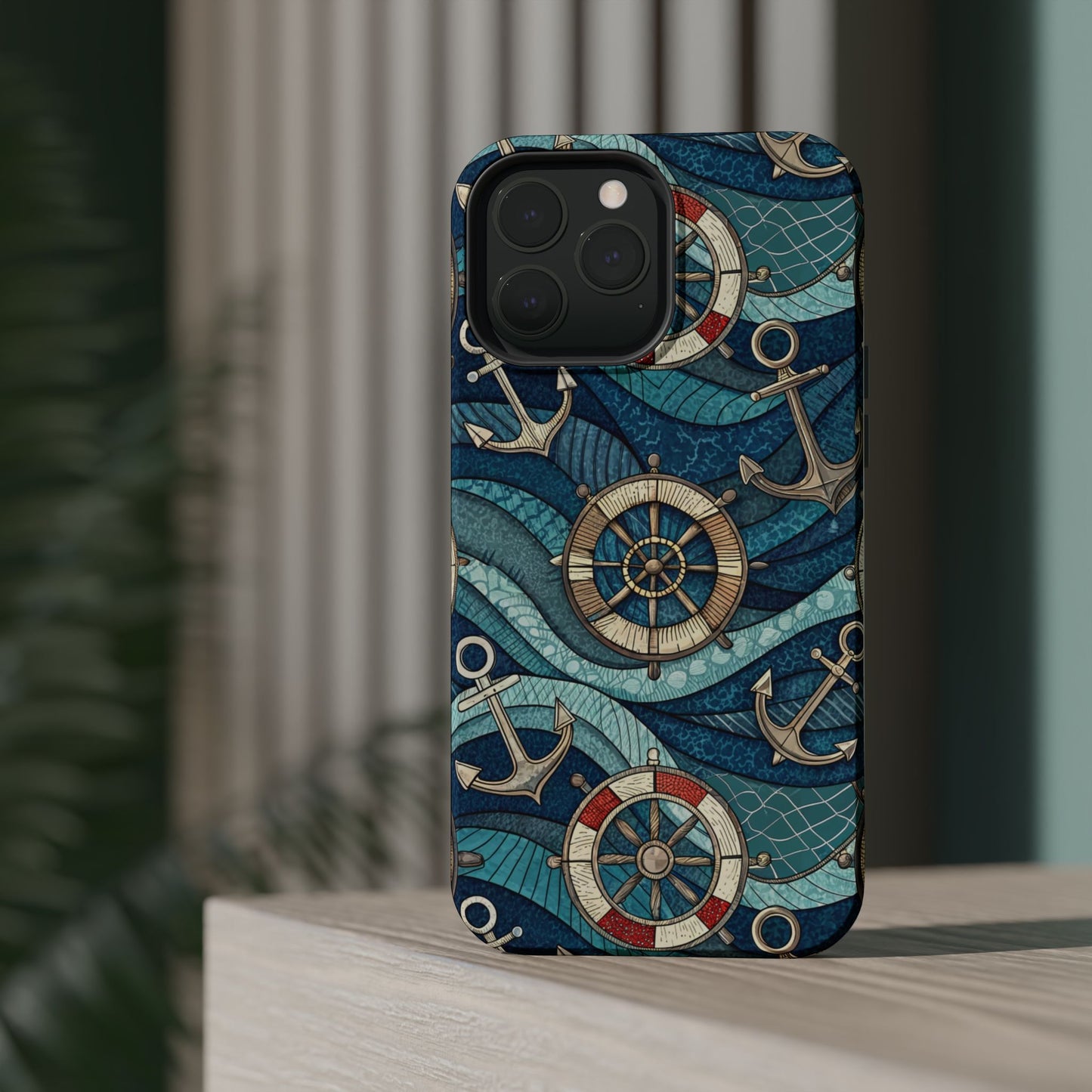 Fun Nautical Theme iPhone Tough Case
