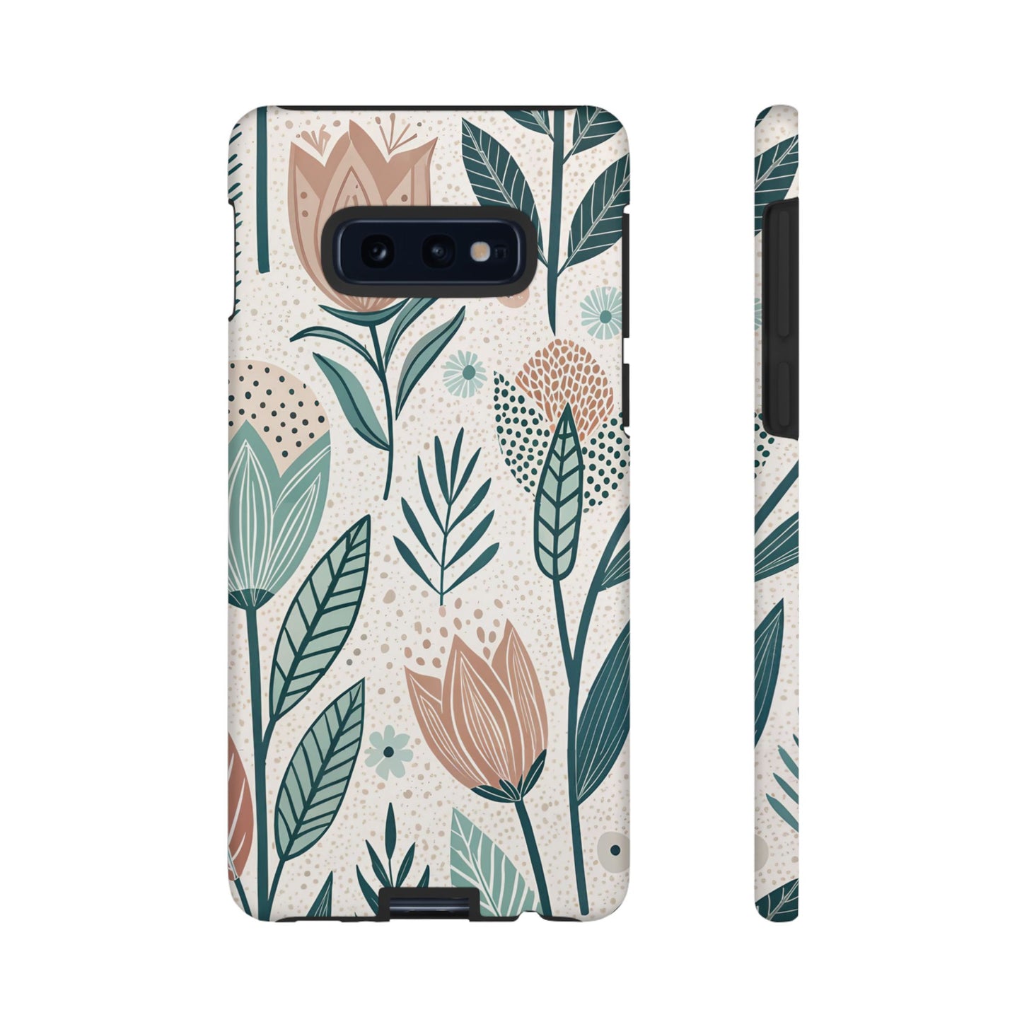 Swedish Inspired Floral Design Samsung Phone Case