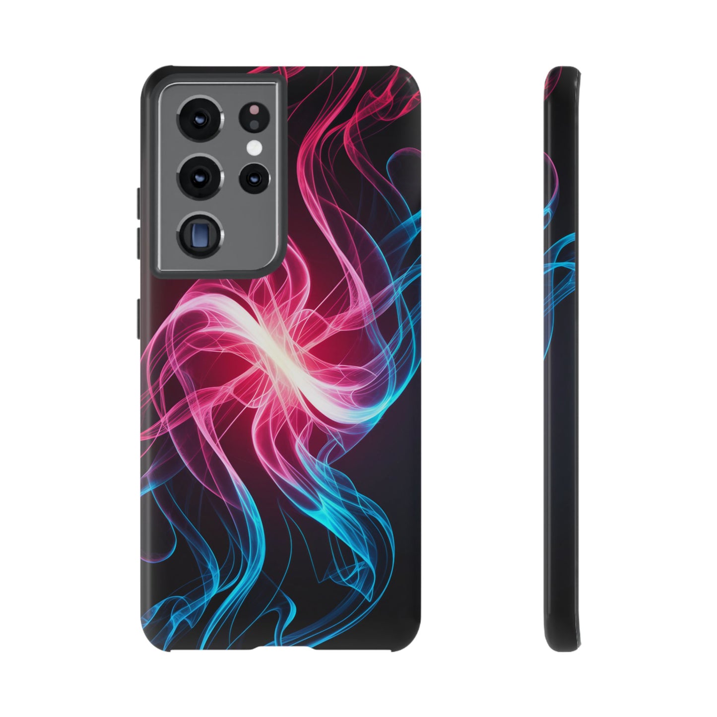 Red, White and Blue Swirl Samsung Phone Case