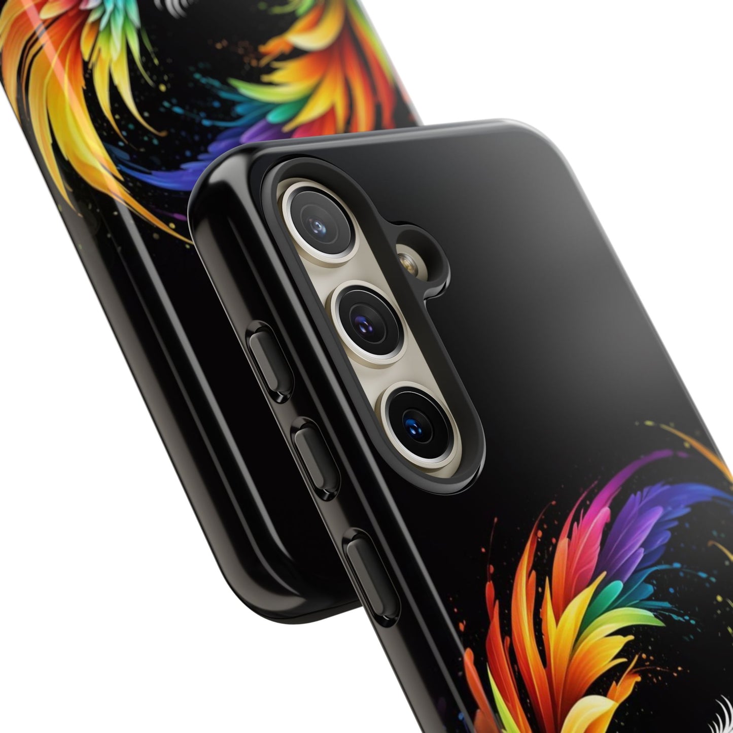 Rainbow Phoenix Design Samsung Phone Case