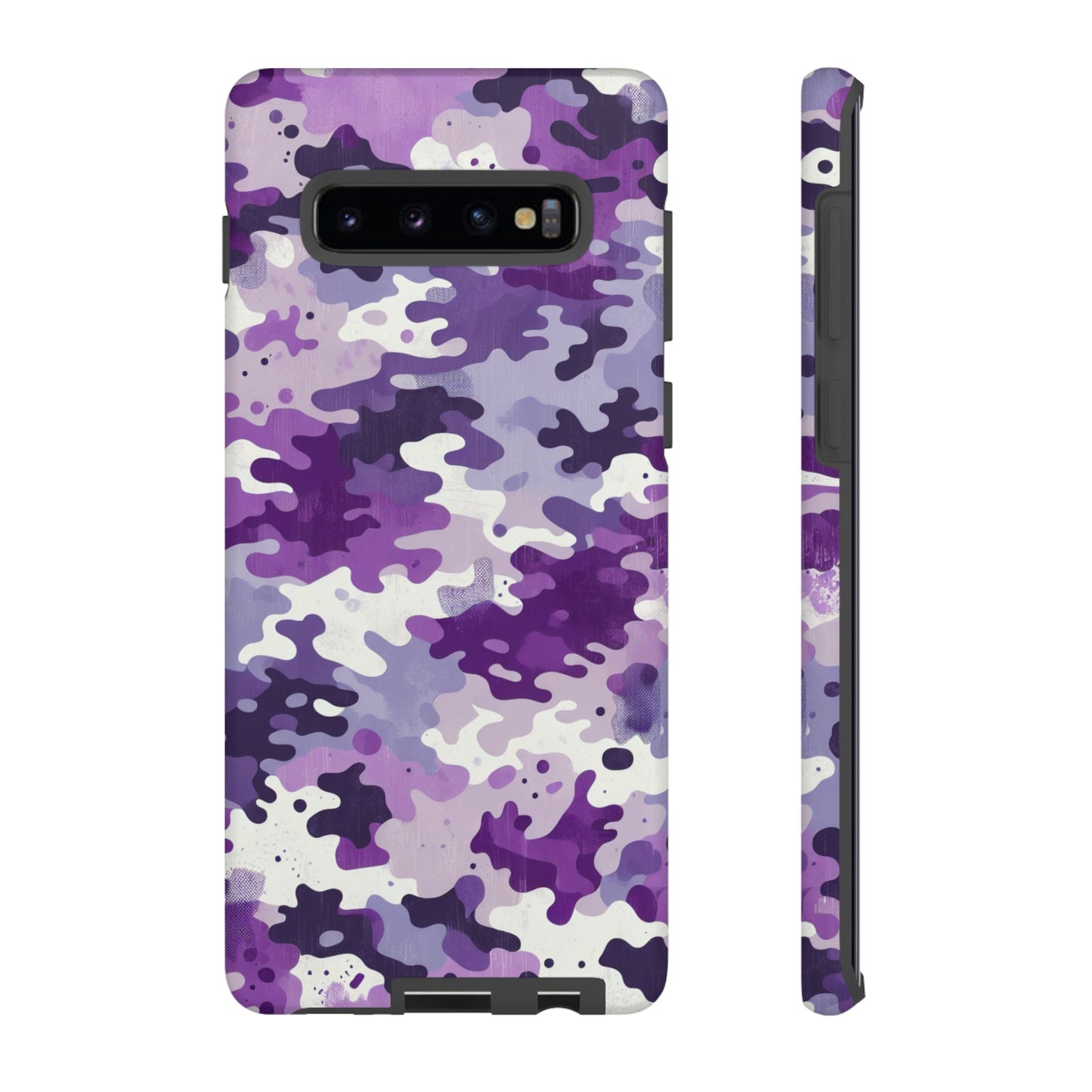 Purple Camouflage Samsung Phone Case