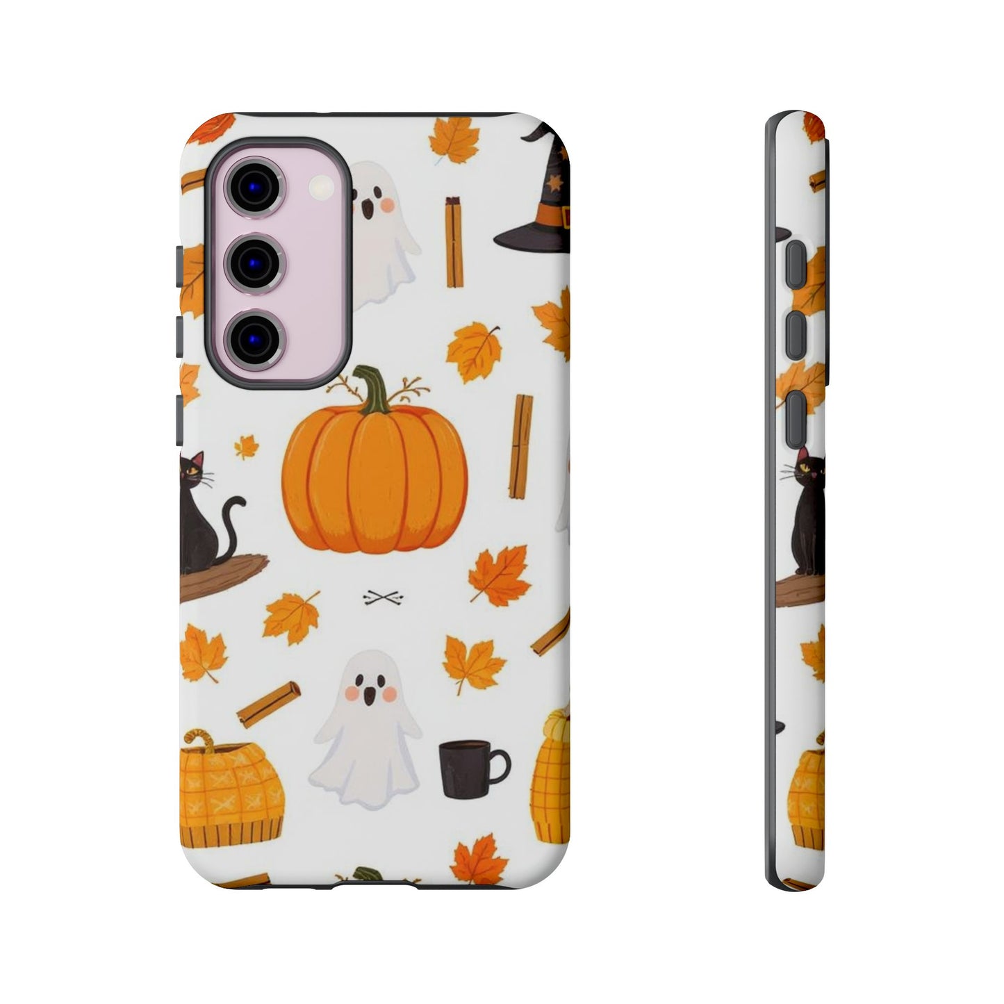 Pumpkins and Ghosts Samsung Tough Cases
