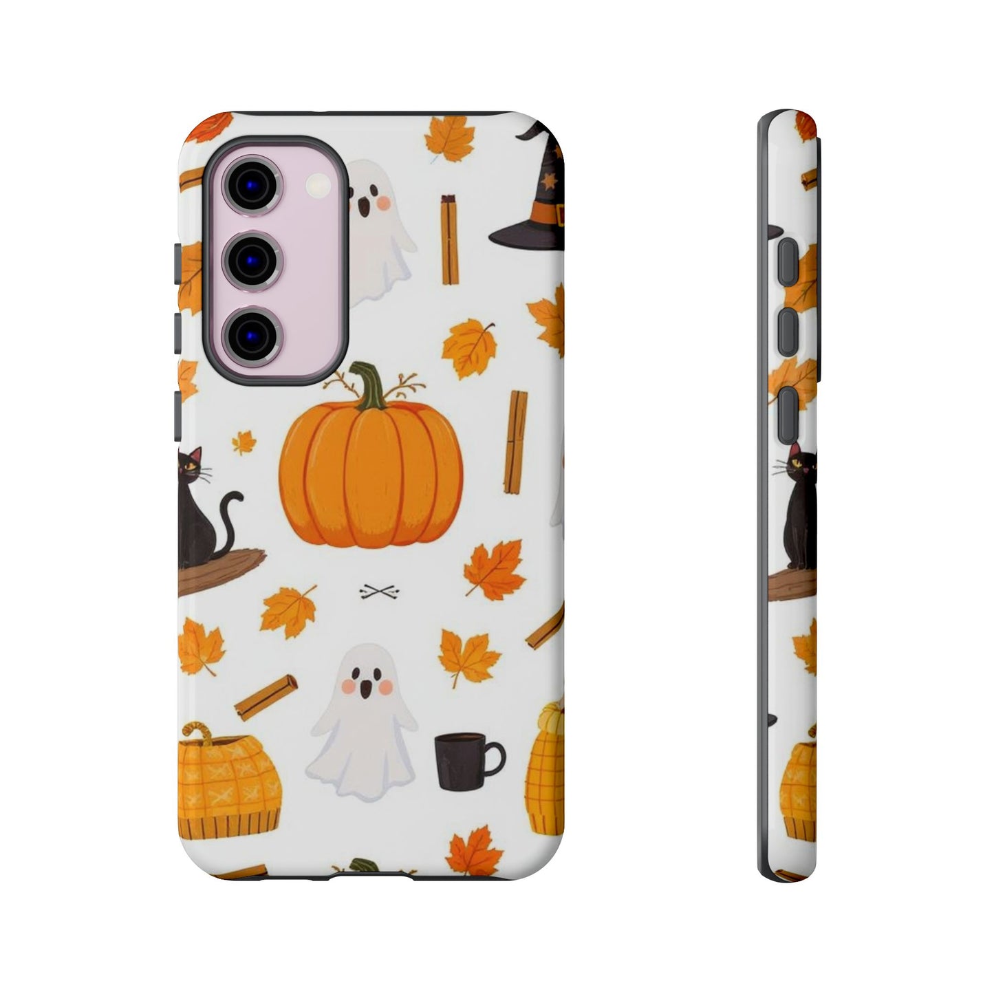 Pumpkins and Ghosts Samsung Tough Cases