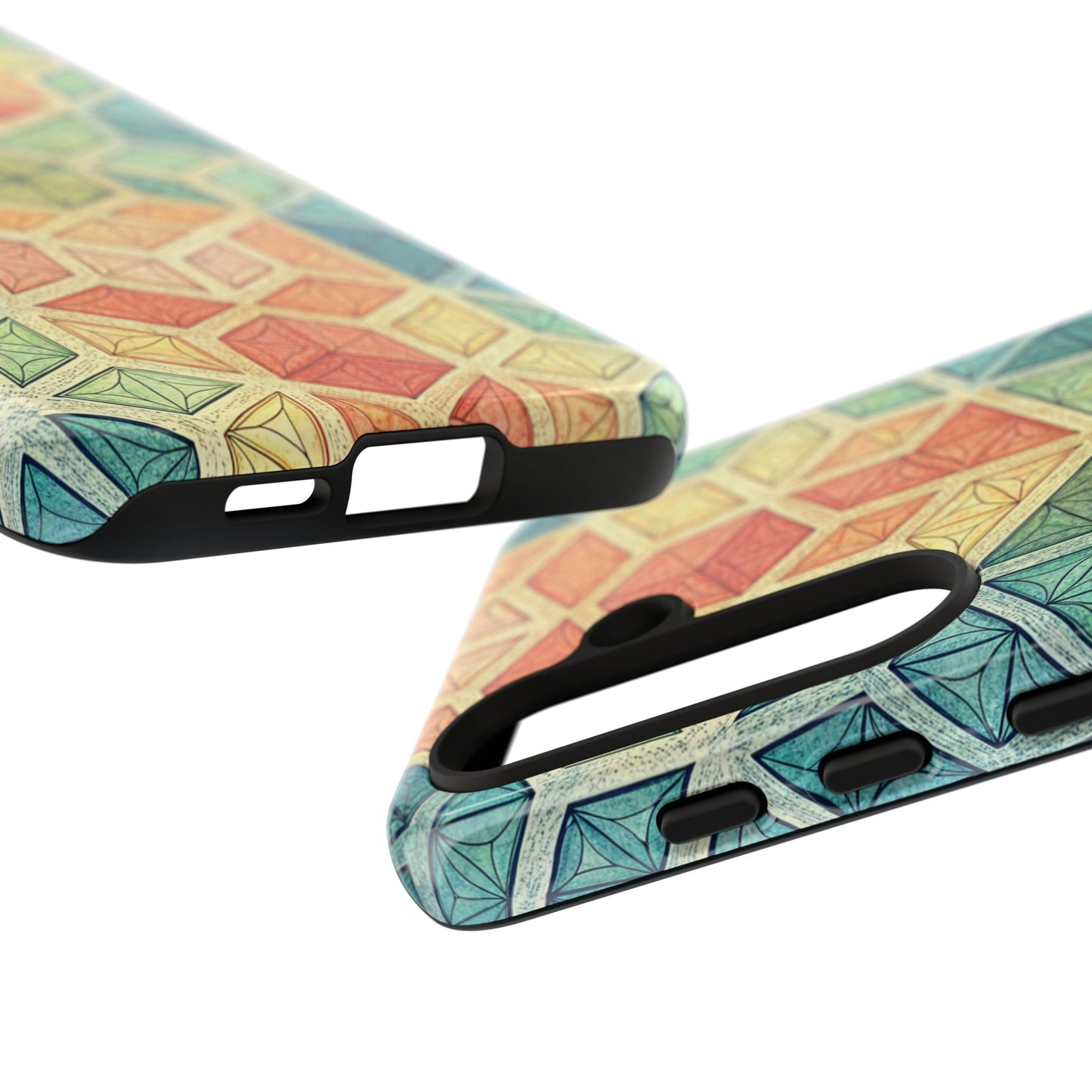 Colorful Fractal Samsung Tough Cases