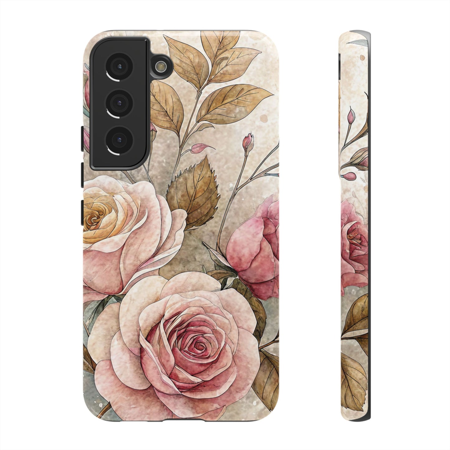 Vintage Rose Samsung Phone Case