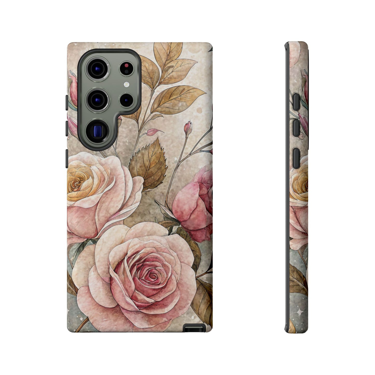 Vintage Rose Samsung Phone Case