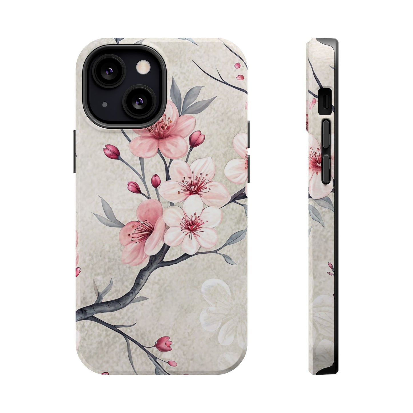Japanese Cherry Blossom Magnetic iPhone Tough Cases