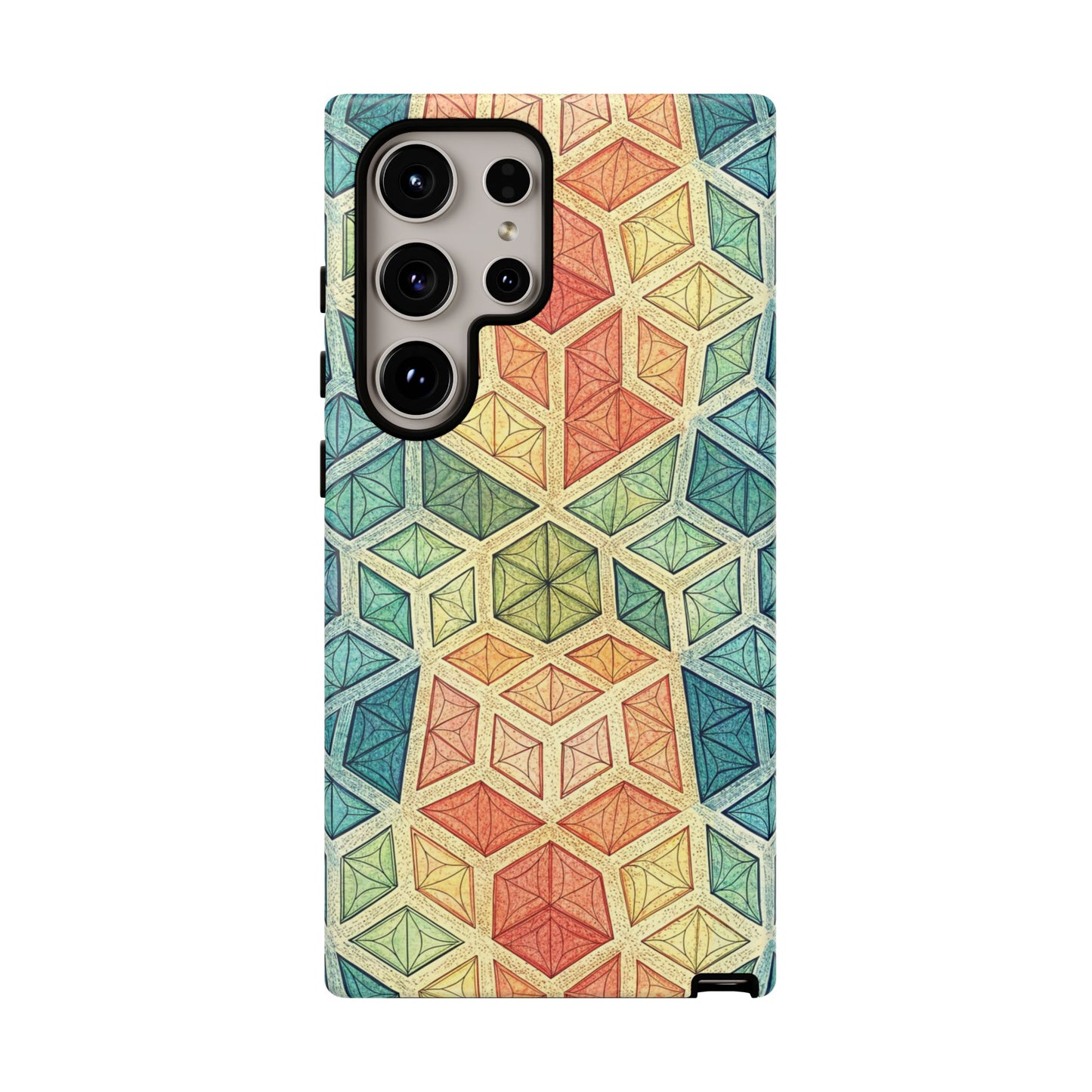 Colorful Fractal Samsung Tough Cases