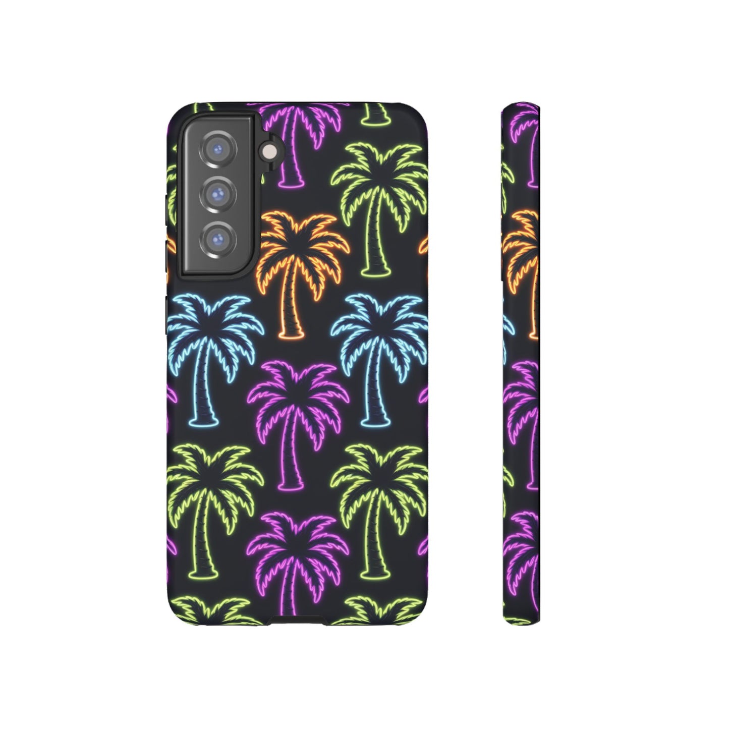 Neon Palm Trees Phone Case
