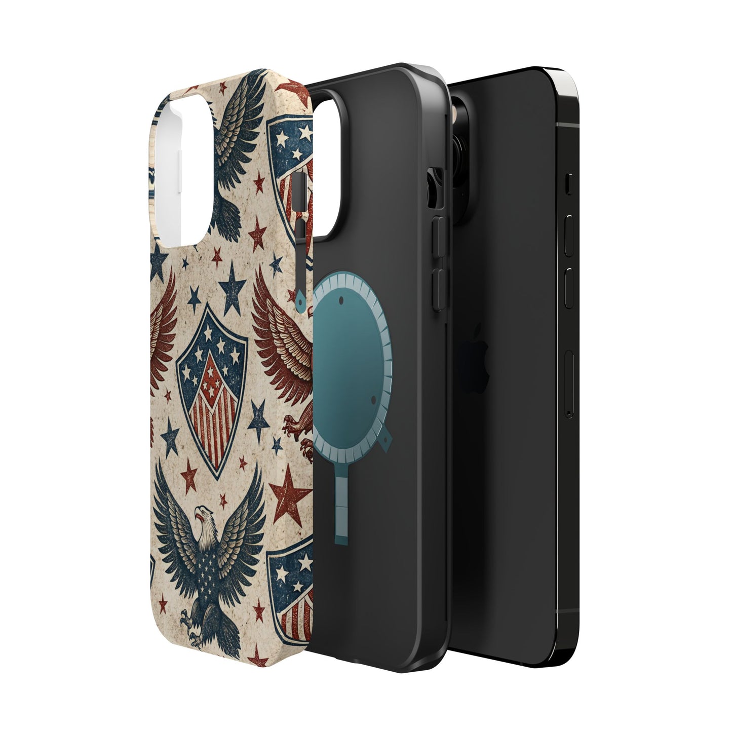 Vintage American Pride iPhone Tough Case