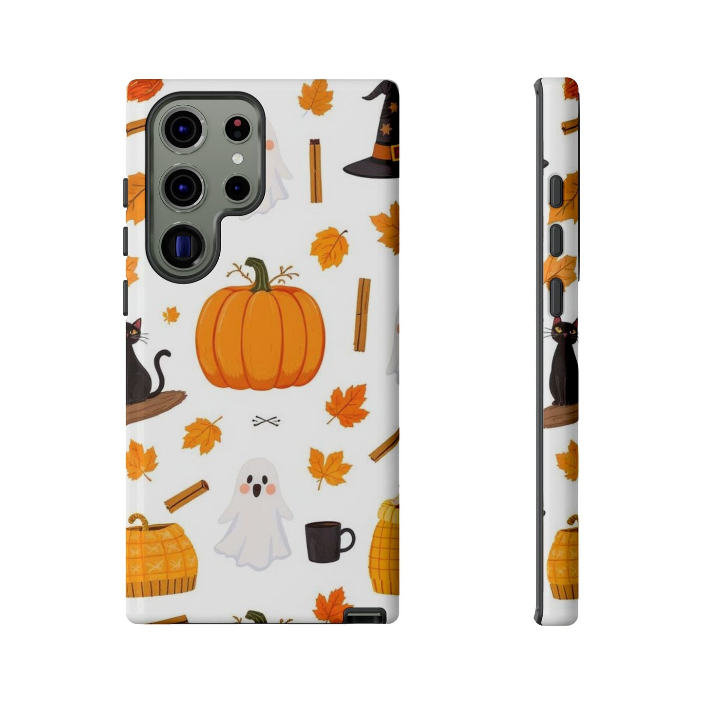 Pumpkins and Ghosts Samsung Tough Cases