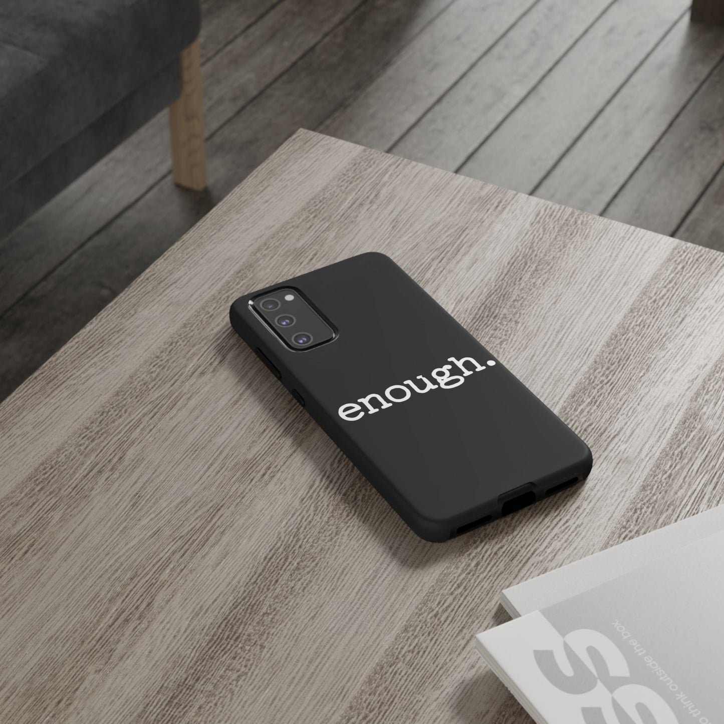 enough. Protest Inspired Tough Case for Samsung Phones