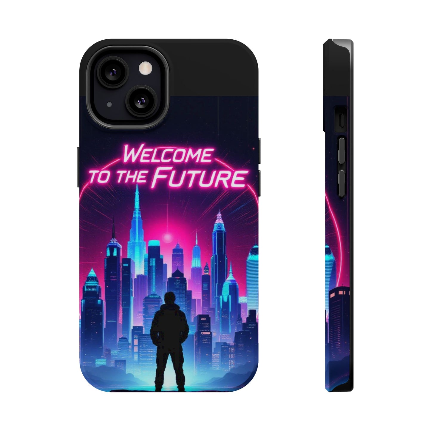 Welcome to the Future Graphic Tough iPhone Case