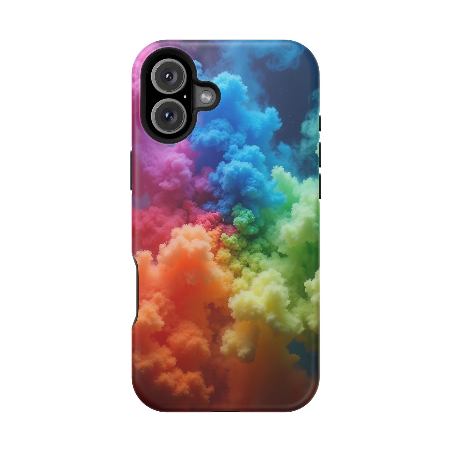 Rainbow Mist Tough Magnetic iPhone Case