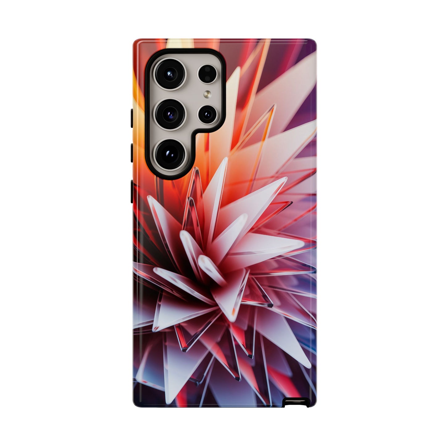 Glass Flower Inspired Tough Cases Samsung Phone Case