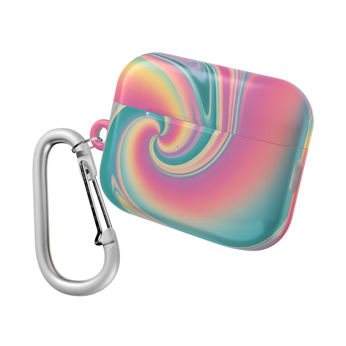 Cotton Candy Rainbow Swirl AirPod Case