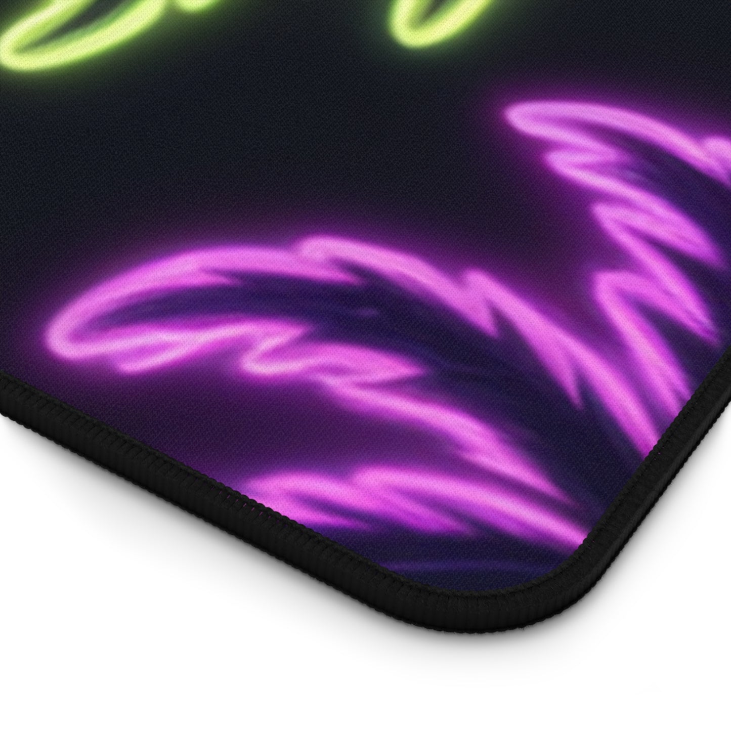 Neon Palm Tree Desk Mat