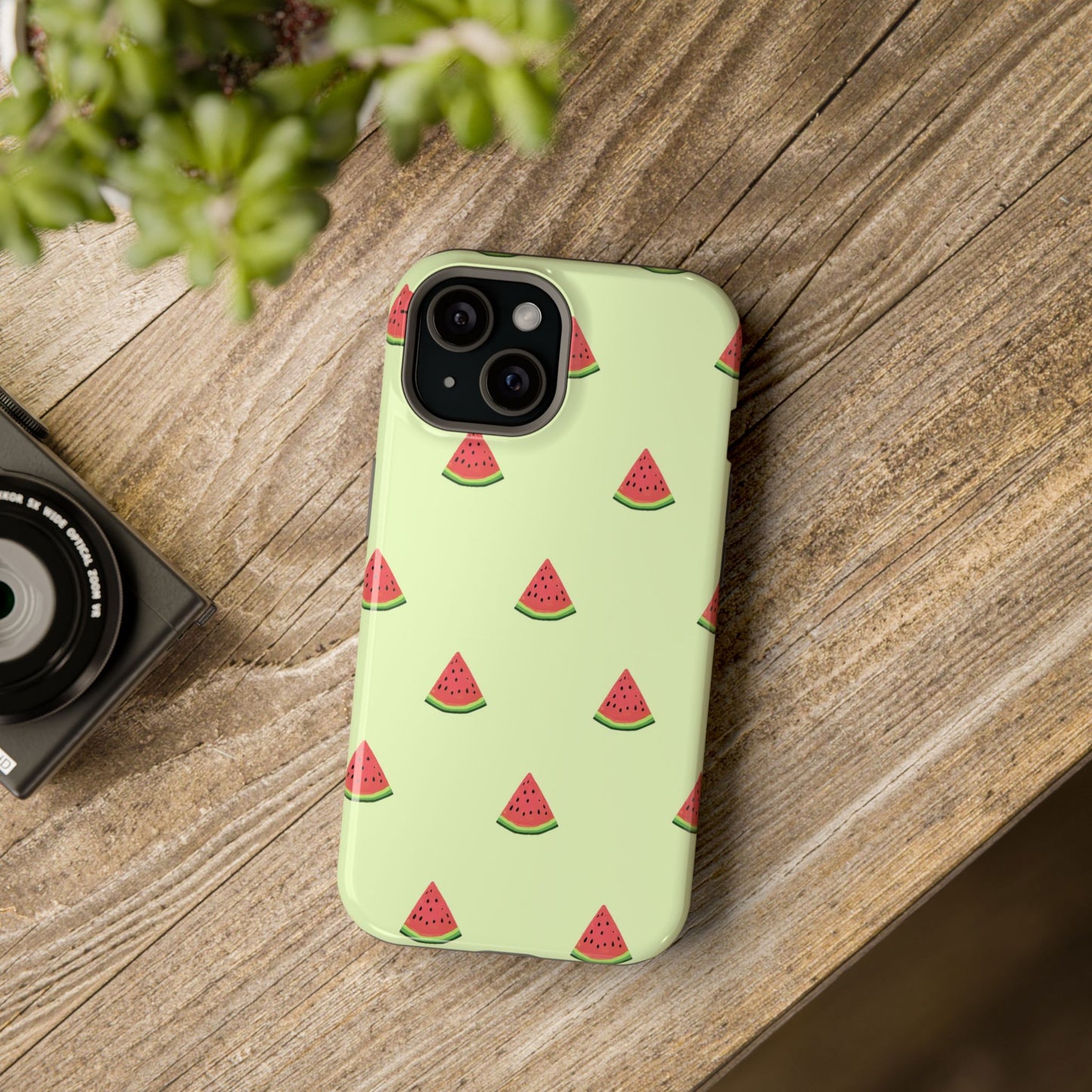 Watermelon Design Magnetic iPhone Tough Case