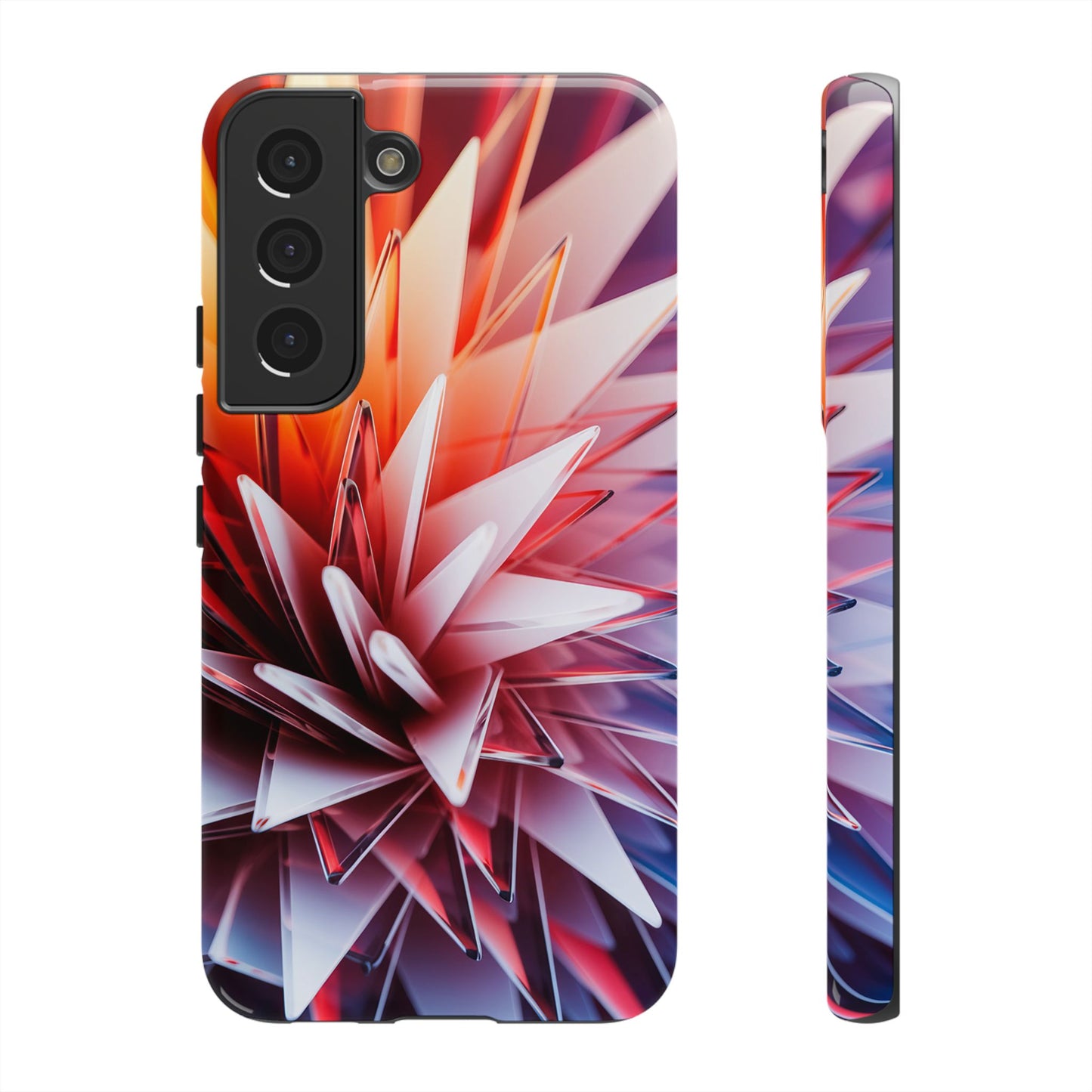 Glass Flower Inspired Tough Cases Samsung Phone Case