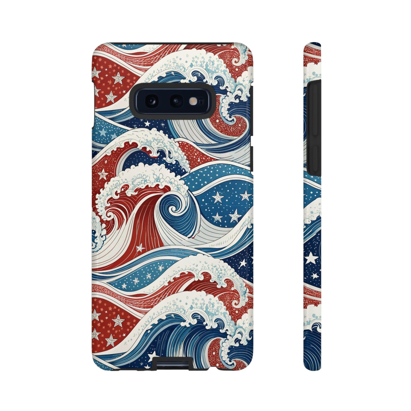Patriotic Waves Samsung Tough Case Phone Case