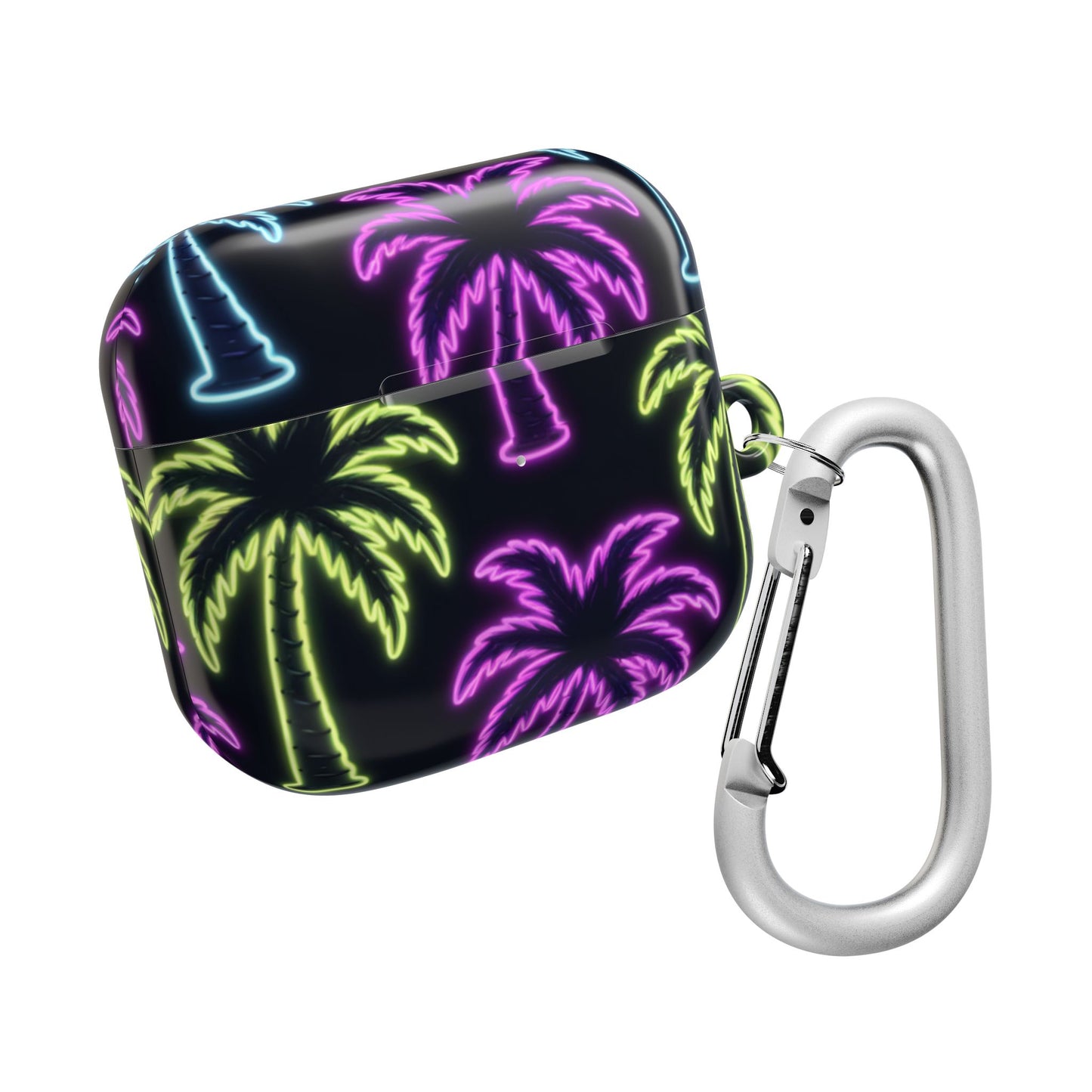 Neon Palm Trees AirPod Case