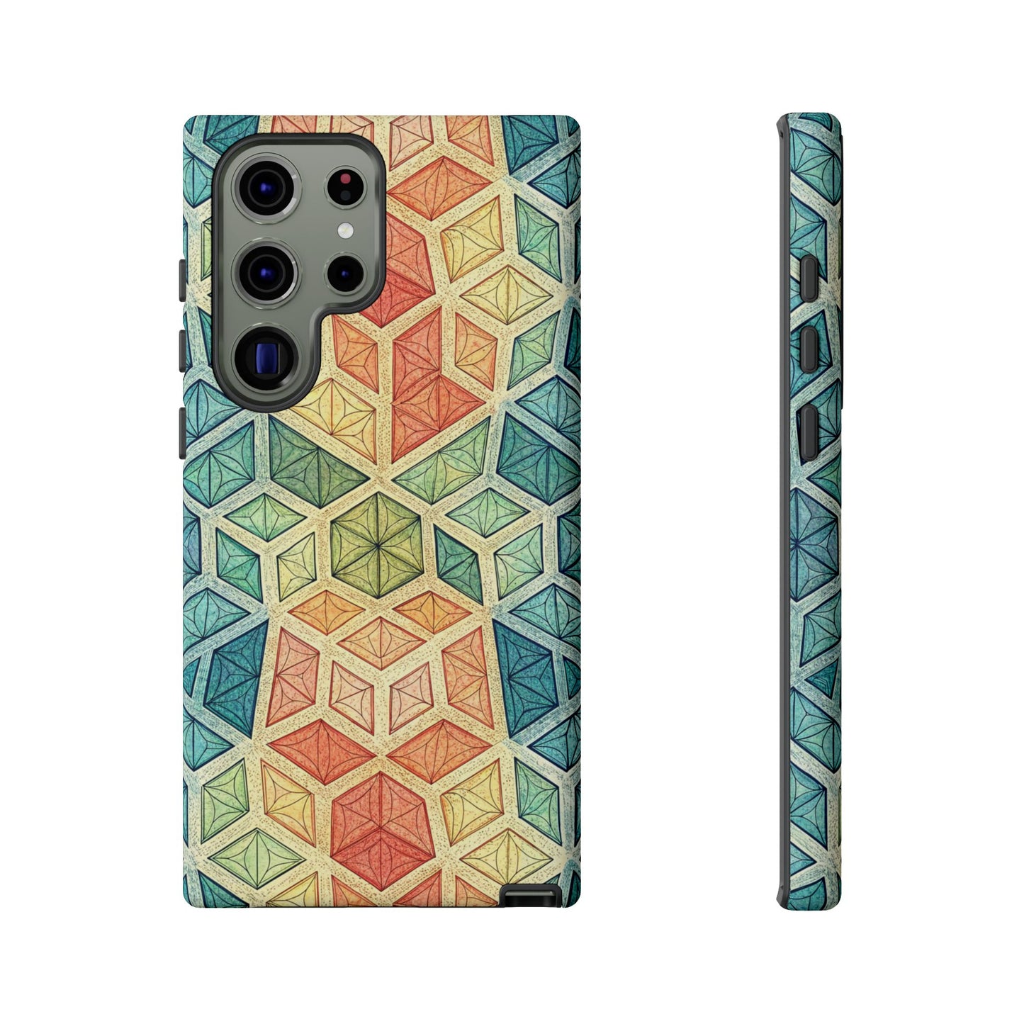 Colorful Fractal Samsung Tough Cases