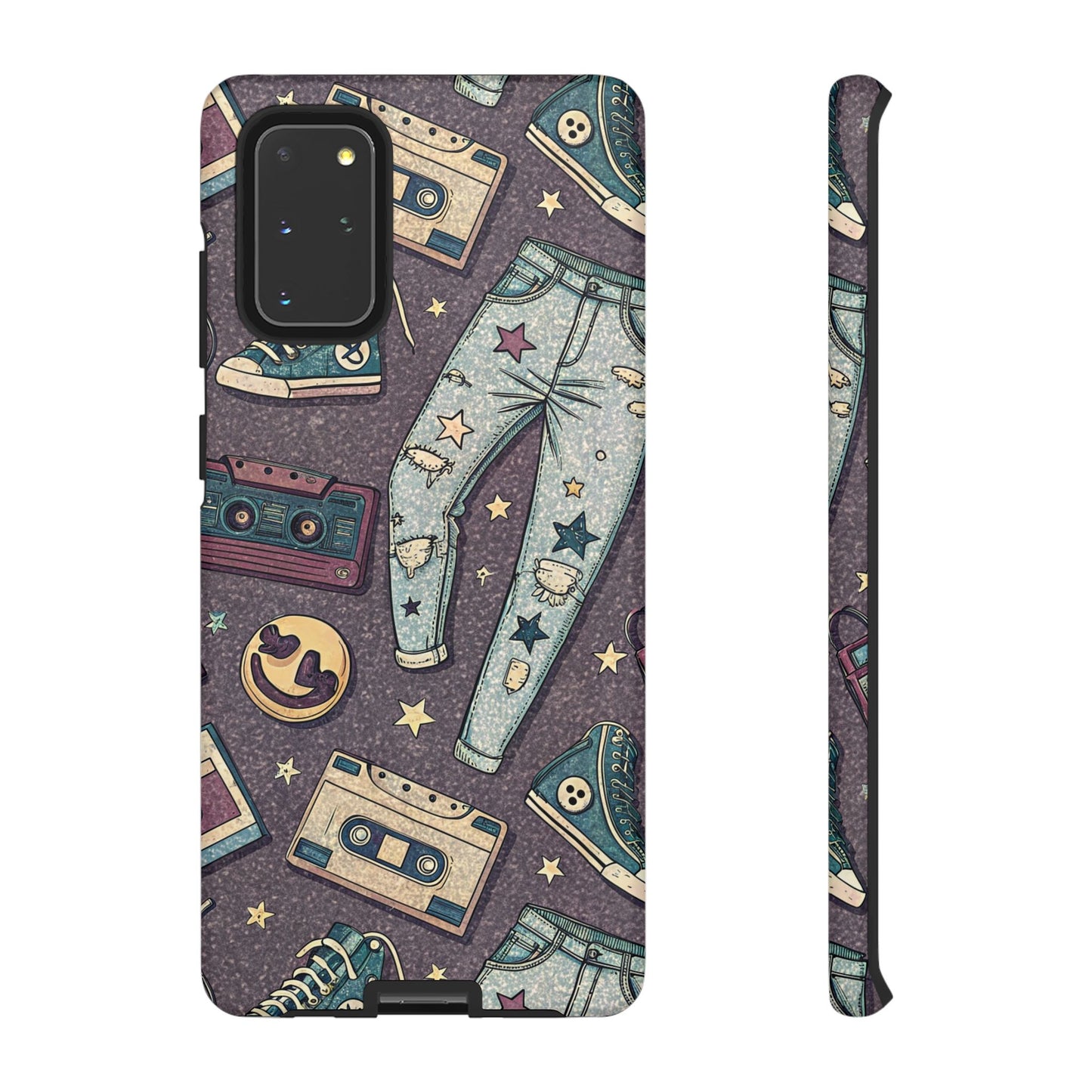 90s Cassette Collage Samsung Tough Phone Case