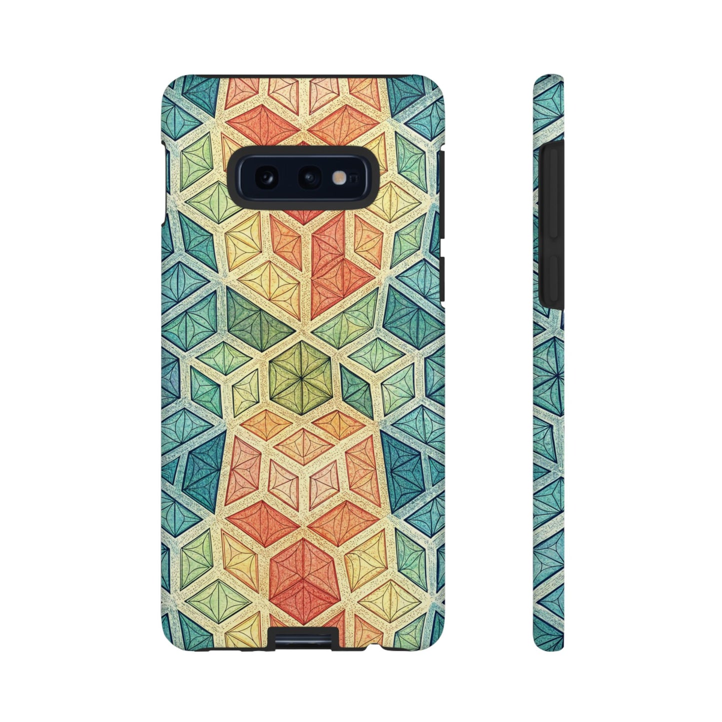 Colorful Fractal Samsung Tough Cases