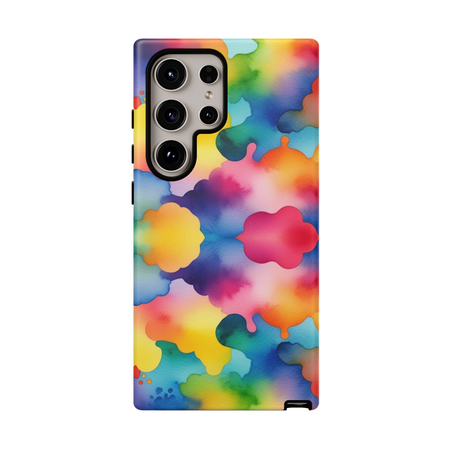 Rainbow Watercolor Samsung Tough Case
