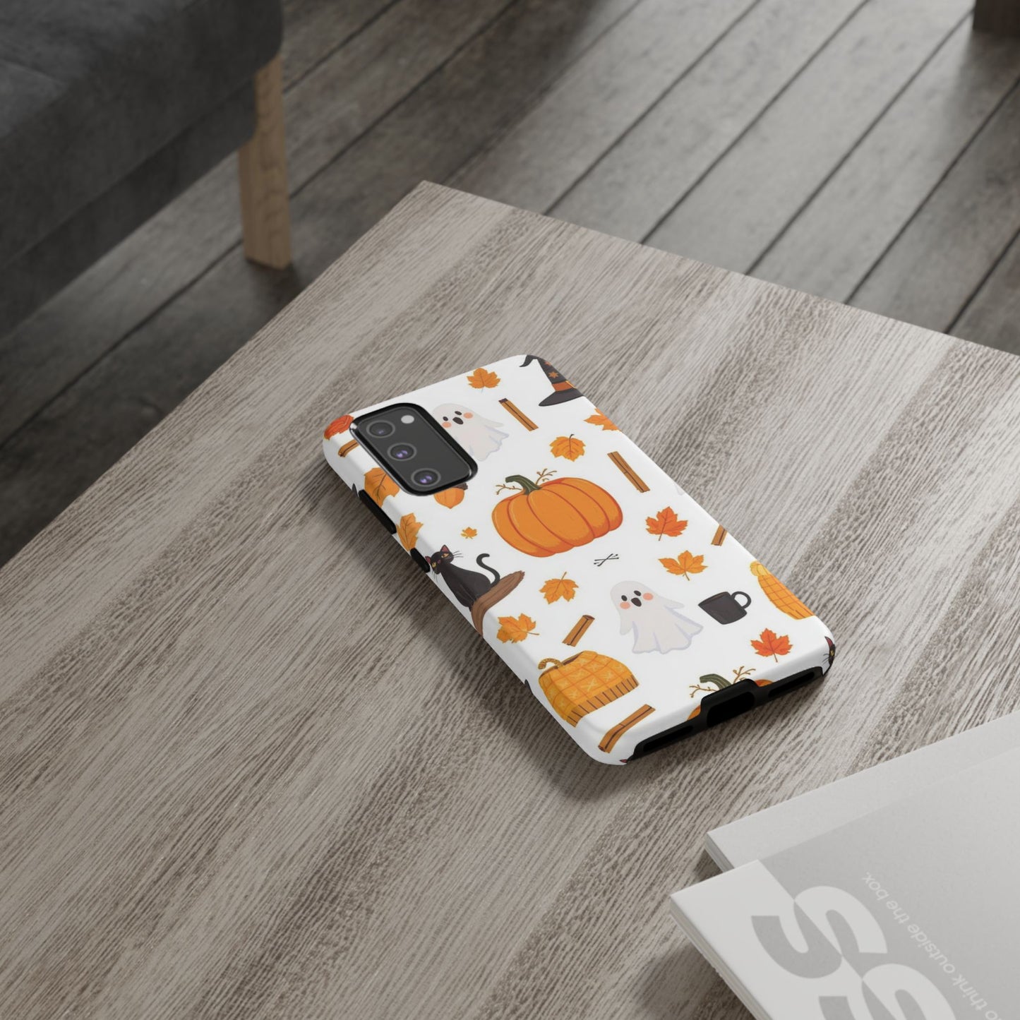 Pumpkins and Ghosts Samsung Tough Cases